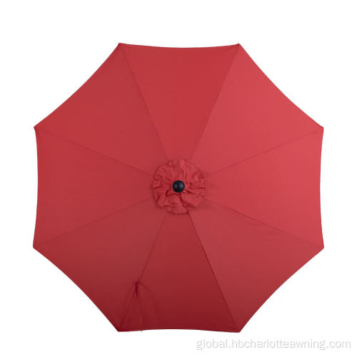 Outdoor Polyester Umbrella Waterproof High Quality Adjustable Folding Sun Umbrella Manufactory